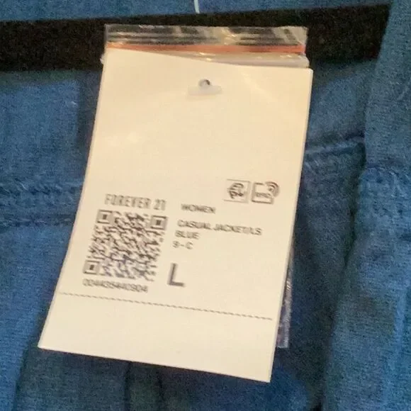 Forever 21 Corduroy Cropped Jacket - Picture 4 of 5